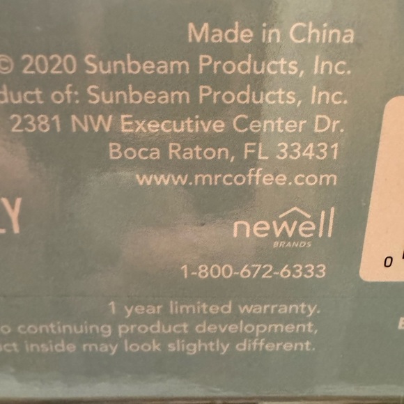 New/Open Box Mr. Coffee Single Serve Ice Coffeemaker, White - Picture 5 of 16